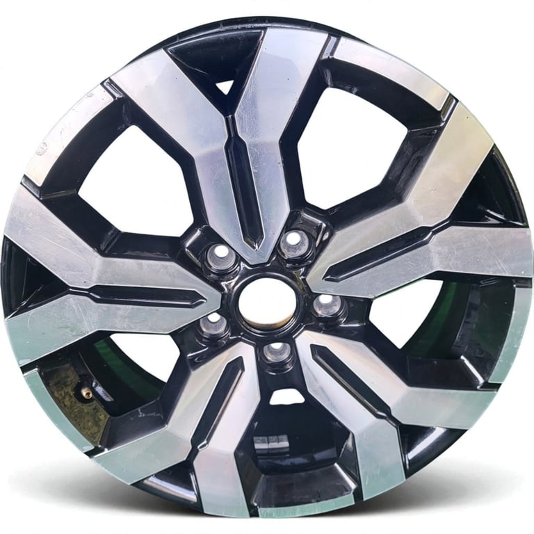 1x Alufelge 17 Zoll 6.5" 5x114.3 50ET 403005180R Dacia Duster Rim Wheel