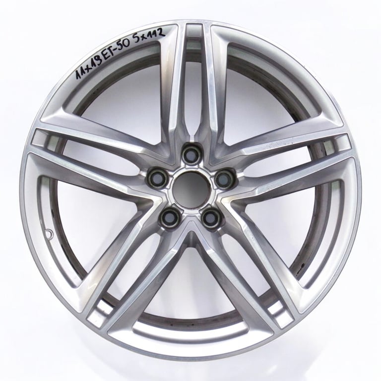 1x Alufelge 19 Zoll 11.0" 5x112 50ET Glanz Silber 420601025BE Audi R8 Rim Wheel FEL9907000936ll