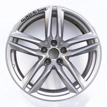 Load image into Gallery viewer, 1x Alufelge 19 Zoll 11.0" 5x112 50ET Glanz Silber 420601025BE Audi R8 Rim Wheel FEL9907000936ll