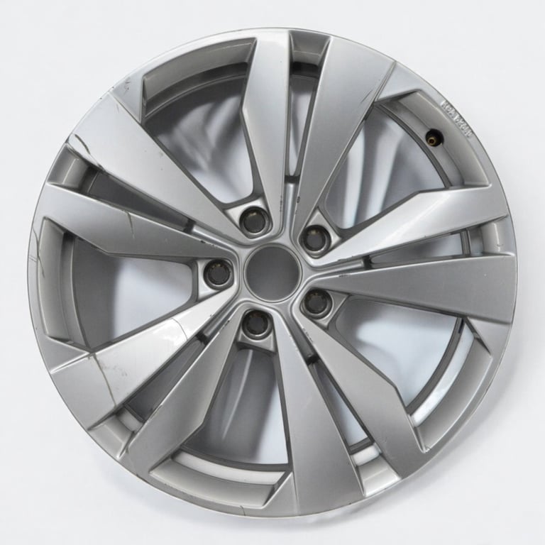 1x Alufelge 18 Zoll 7.5" 5x112 50ET Glanz Silber 10A071498 Vw Rim Wheel FEL5489522021vk