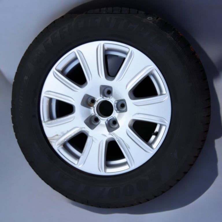 1x Alufelge 16 Zoll 6.5" 5x112 33ET Silber 8U0601025Q Audi Q3 Rim Wheel