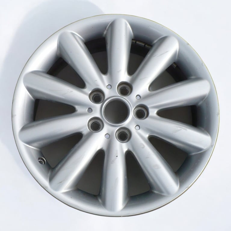 1x Alufelge 17 Zoll 7.0" 5x112 54ET Glanz Silber Mini F57 F56 F55 Rim Wheel FEL1476323696pp