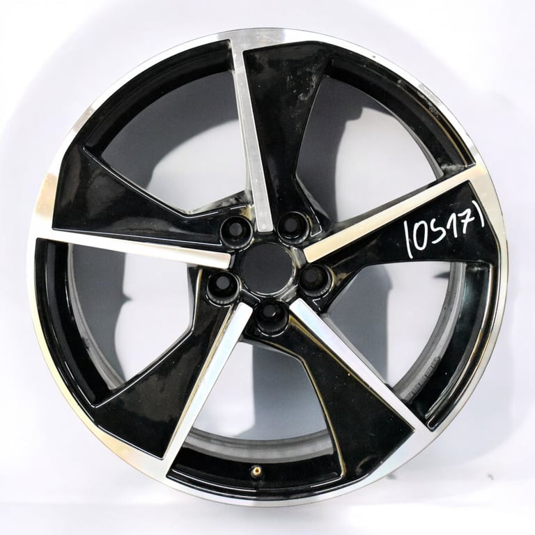 1x Alufelge 20 Zoll 9.0" 5x112 33ET Matt Schwarz 4M0601025M Audi Q7 Rim Wheel FEL2911130888ti