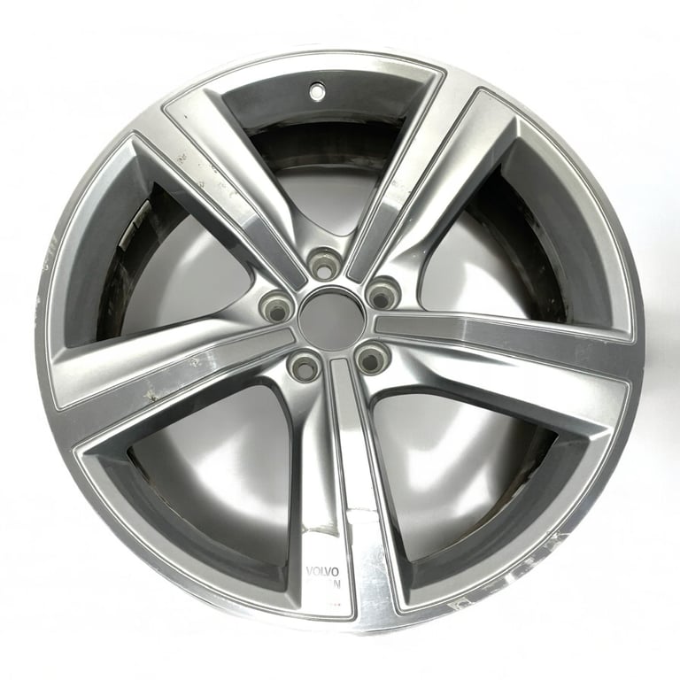 1x Alufelge 20 Zoll 8.0" 5x108 49ET Glanz Silber 31680078 Volvo Xc60 Rim Wheel FEL9476638918wd