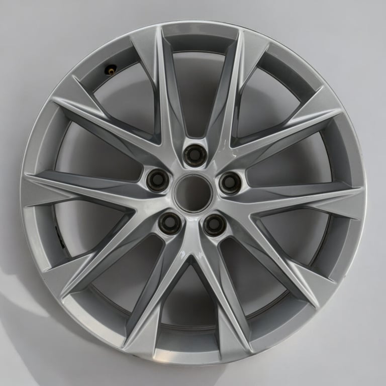 1x Alufelge 18 Zoll 7.5" 5x112 51ET Glanz Silber 5F0601025 Cupra Leon Rim Wheel