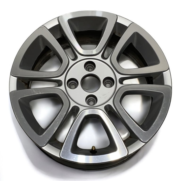 1x Alufelge 16 Zoll 6.0" 4x100 43ET Glanz Schwarz 1S0601025 VW Up Rim Wheel FEL2769653987yq