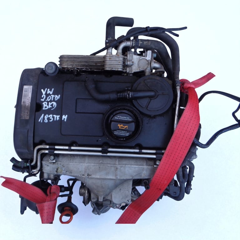 Motor Audi Skoda VW BKD 2.0 TDI 140PS 103kW 183TKm Diesel Engine Komplett MOT4156209565vo