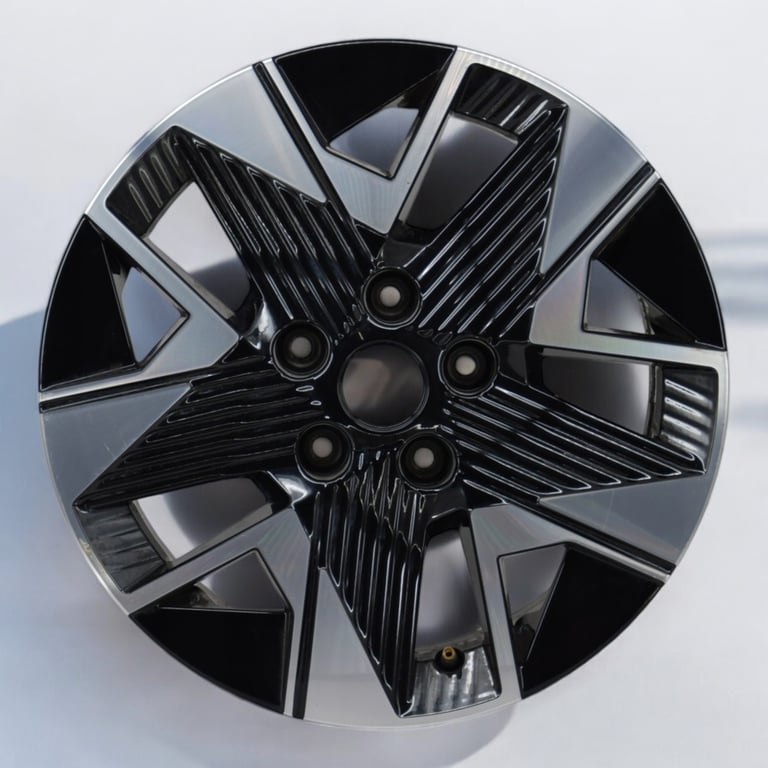 1x Alufelge 16 Zoll 6.0" 5x114.3 38ET Glanz 403006971R Nissan 1 Rim Wheel FEL1628476306tz