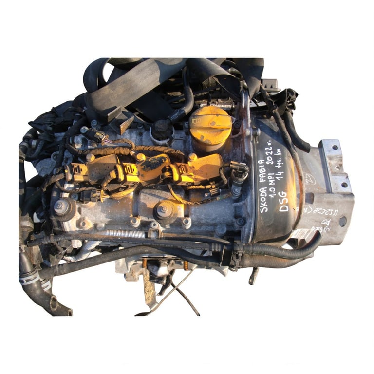 Motor Skoda VW Fabia 14 DSG 1.0 MPI 14TKm 2022 Benzin Engine Komplett