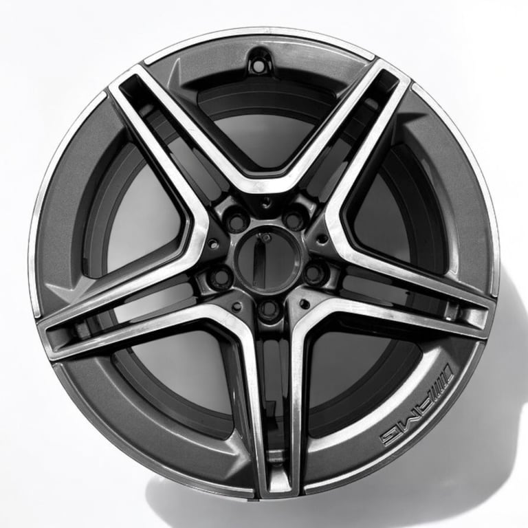 1x Alufelge 18 Zoll 7.5" 5x112 49ET A1774011500 Mercedes-Benz Amg Rim Wheel FEL3870340490eq