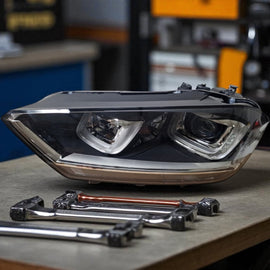 Frontscheinwerfer VW Sportsvan 518941043A Xenon Links Scheinwerfer Headlight SCH1438052697dw