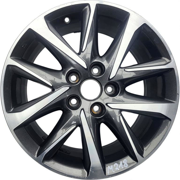 1x Alufelge 17 Zoll 7.0" 5x114.3 45ET Glanz Grau KB8MV3810 Mazda Cx30 Mg FEL7567381002wv