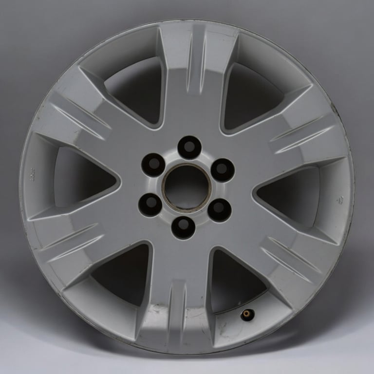 1x Alufelge 17 Zoll 7.0" 6x114.3 30ET Glanz EB610 Nissan Navara Rim Wheel
