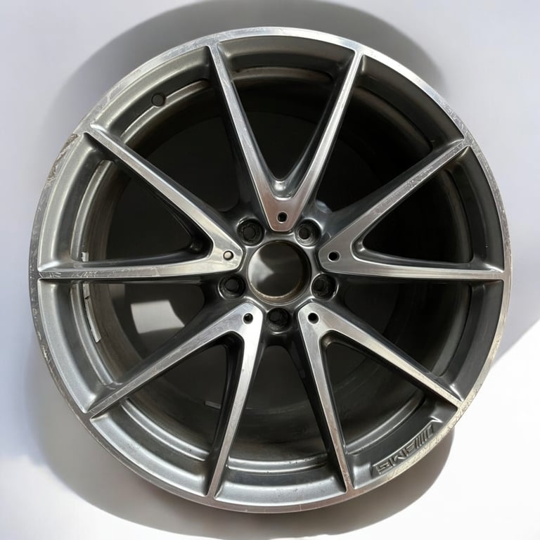 1x Alufelge 19 Zoll 10.0" 5x112 55ET Glanz Silber A2134012700 Mercedes-Benz Amg FEL7818934265mz