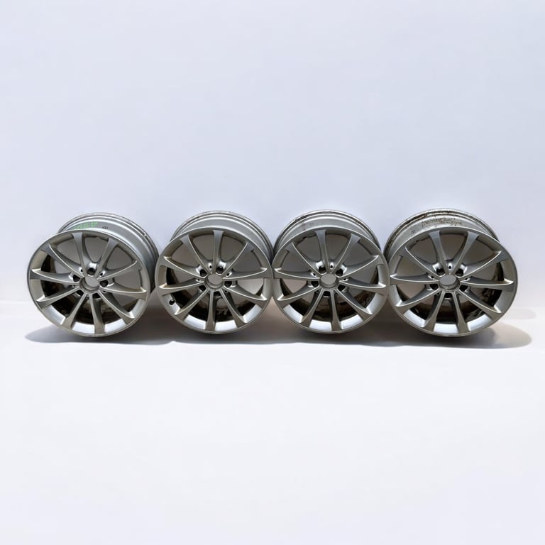 1x Alufelge 17 Zoll 6.5" 5x112 44ET Glanz Silber A1774010300 Mercedes-Benz W177