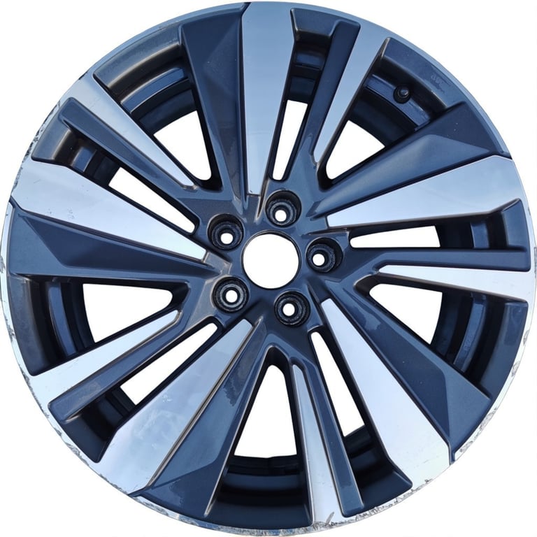 1x Alufelge 19 Zoll 7.5" 5x108 38ET 9809685477 Peugeot Ii Rim Wheel