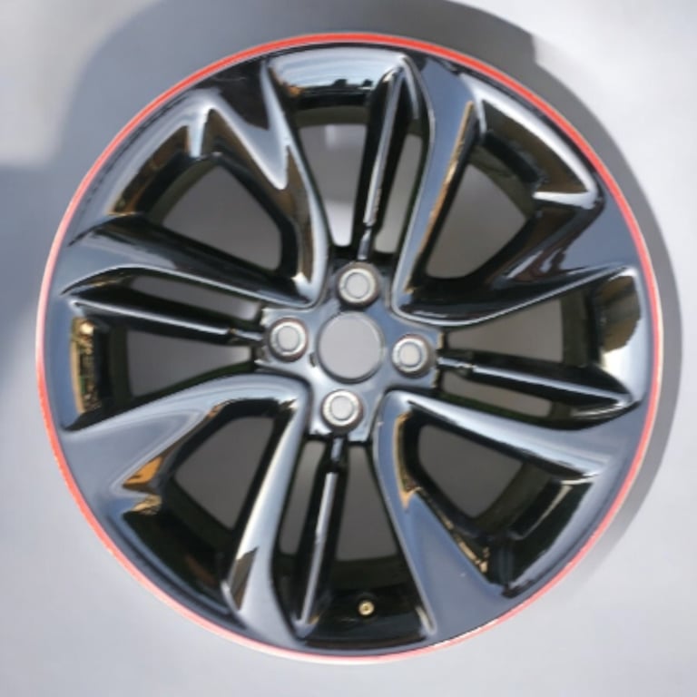 1x Alufelge 17 Zoll 7.0" 4x100 44ET OP035K3 Opel Corsa Rim Wheel