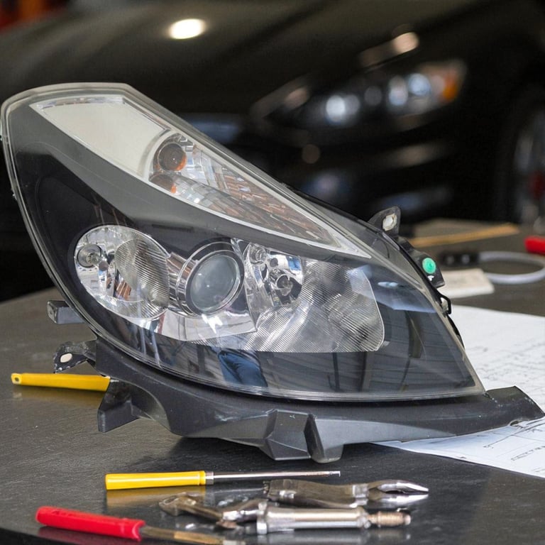 Frontscheinwerfer Renault Clio III CVT276 Rechts Scheinwerfer Headlight SCH8816062234lg