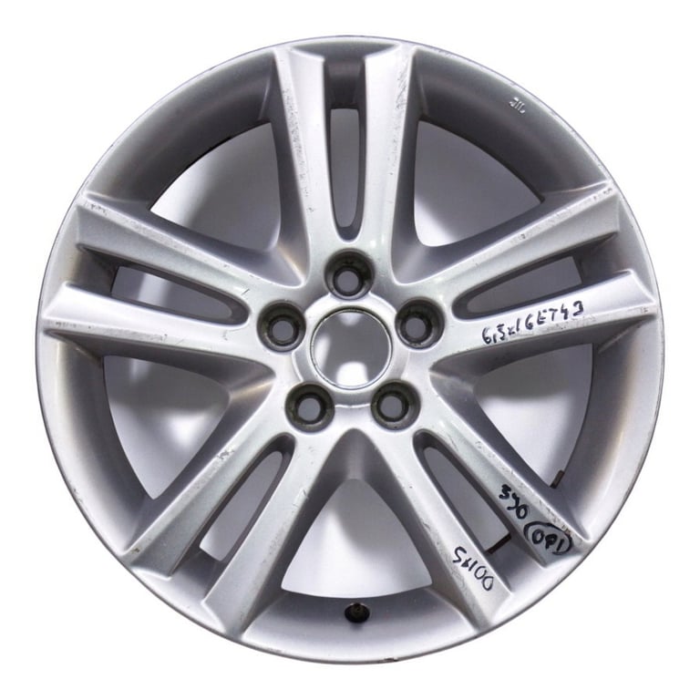 1x Alufelge 16 Zoll 6.5" 5x100 43ET 5J0601025M Skoda Roomster Praktik Rim Wheel