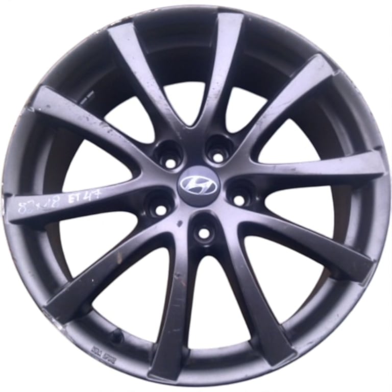 1x Alufelge 18 Zoll 8.0" 5x114.3 LV5-80830 Hyundai Rim Wheel