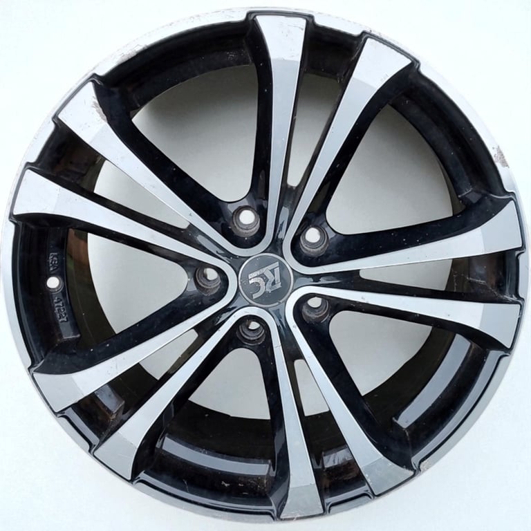 1x Alufelge 18 Zoll 8.0" 5x120 35ET BMW E60 Rim Wheel