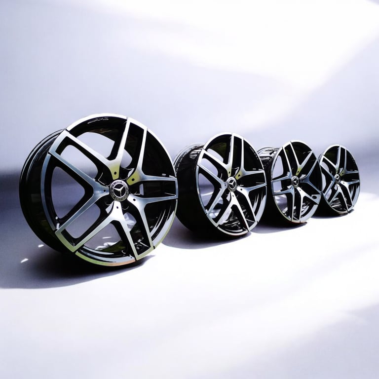 4x Alufelge 19 Zoll 8.0" 5x112 38ET A2534011800 Mercedes-Benz Glc Rim Wheel FEL4429403796el