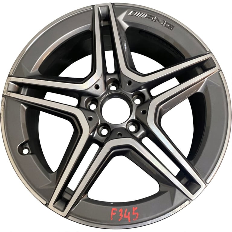 1x Alufelge 18 Zoll 7.5" 5x112 49ET A1774011500 Mercedes-Benz Rim Wheel