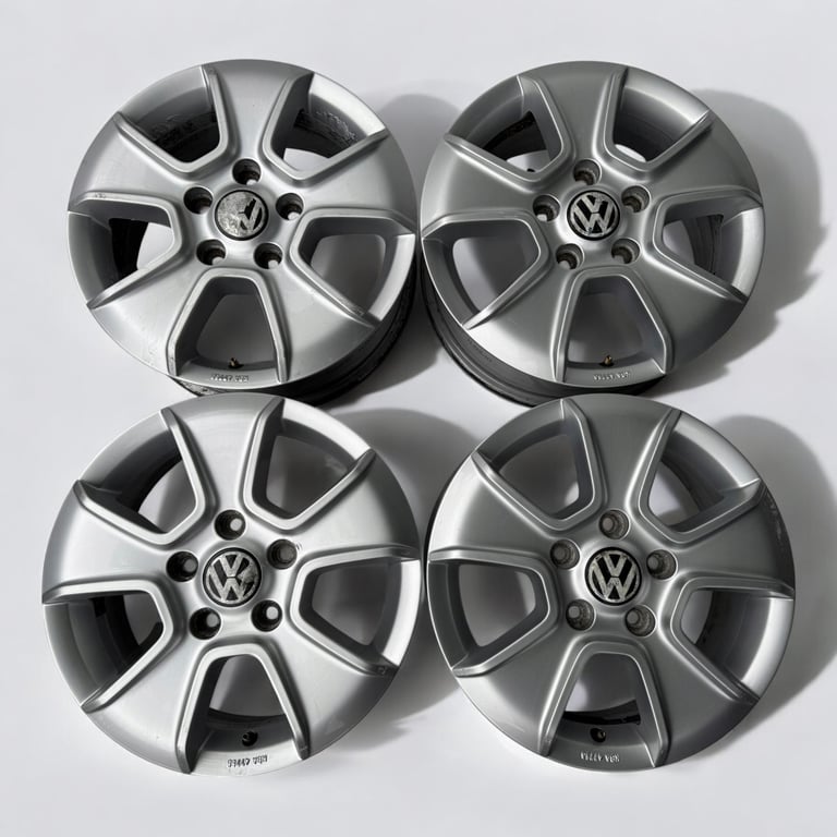 4x Alufelge 16 Zoll 6.5" 5x120 62ET Matt Silber 2H0071496 VW Amarok Rim Wheel FEL8427950414id
