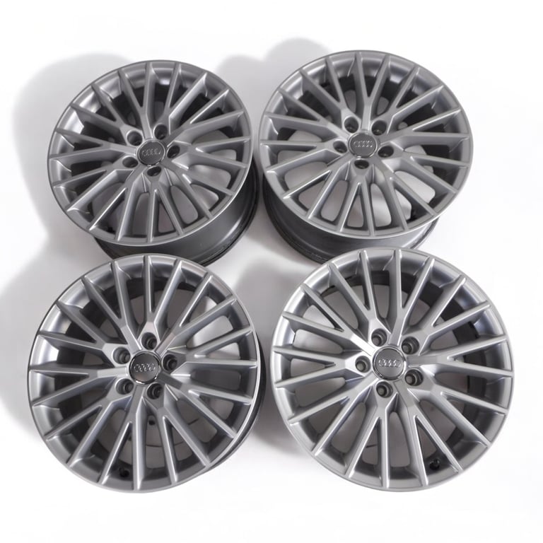 4x Alufelge 18 Zoll 8.5" 5x112 50ET Glanz Silber 8S0601025 Audi Tt Rim Wheel FEL6013712016vf