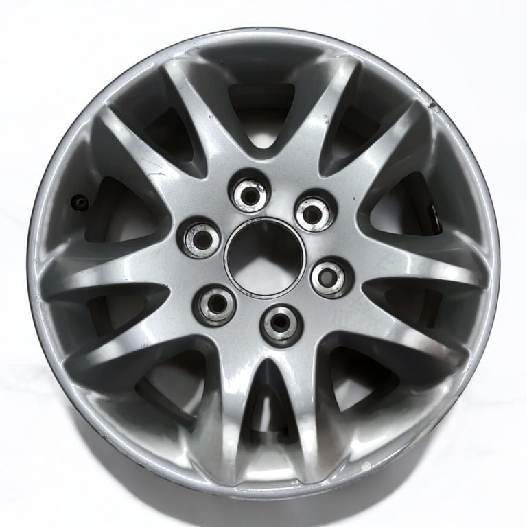 1x Alufelge 17 Zoll 6.5" 6x139.7 46ET Glanz Silber 52910-4D250 Kia Carnival Ii