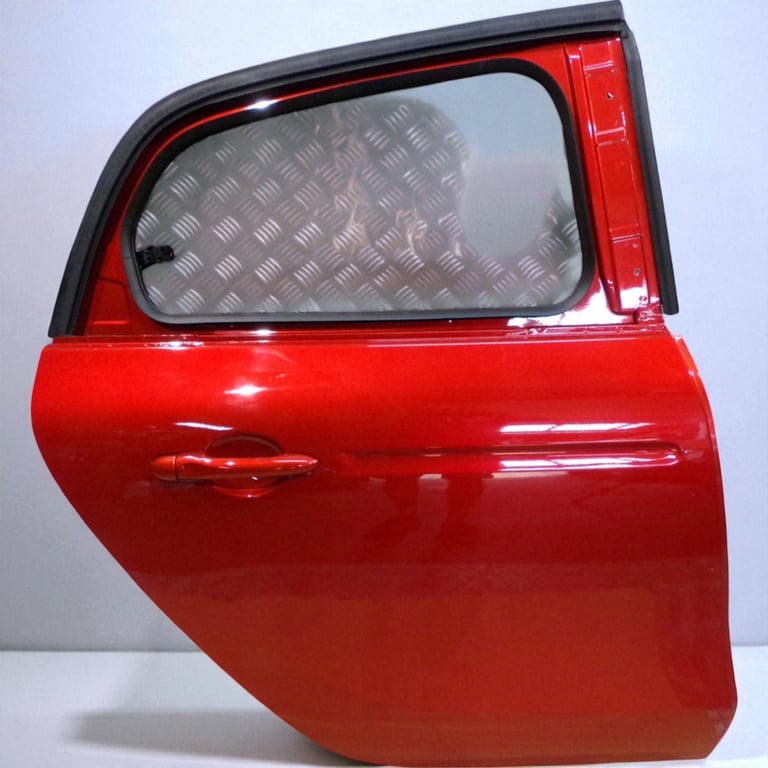 Tür Mercedes-Benz Smart Forfour Hinten Rechts Rot Door Porta Porte