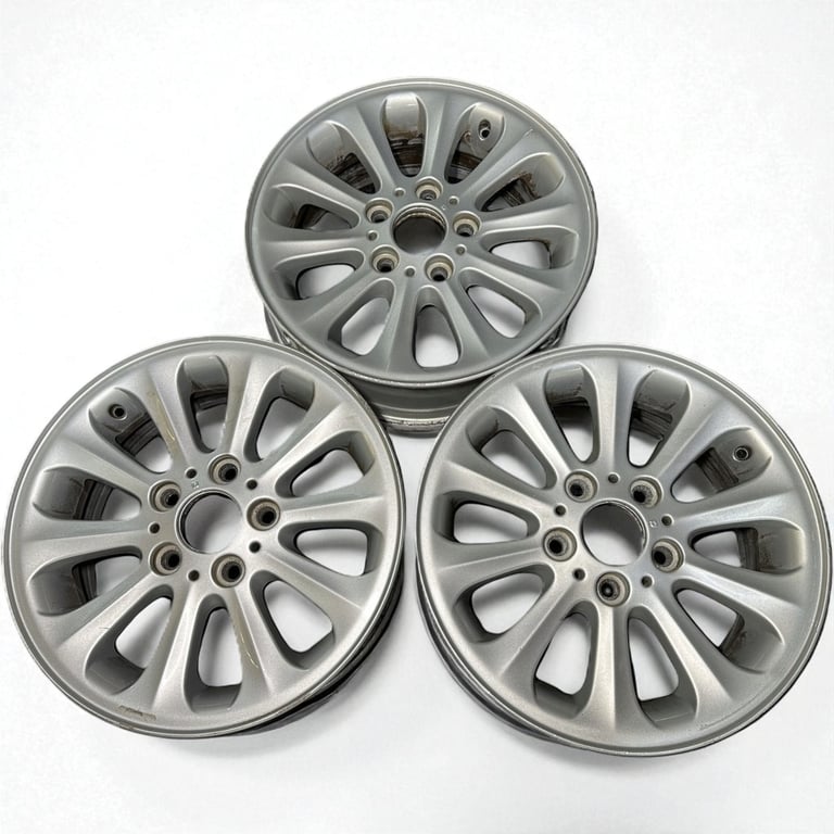 1x Alufelge 16 Zoll 6.5" 5x120 42ET 6775618 BMW E81 E87 Rim Wheel