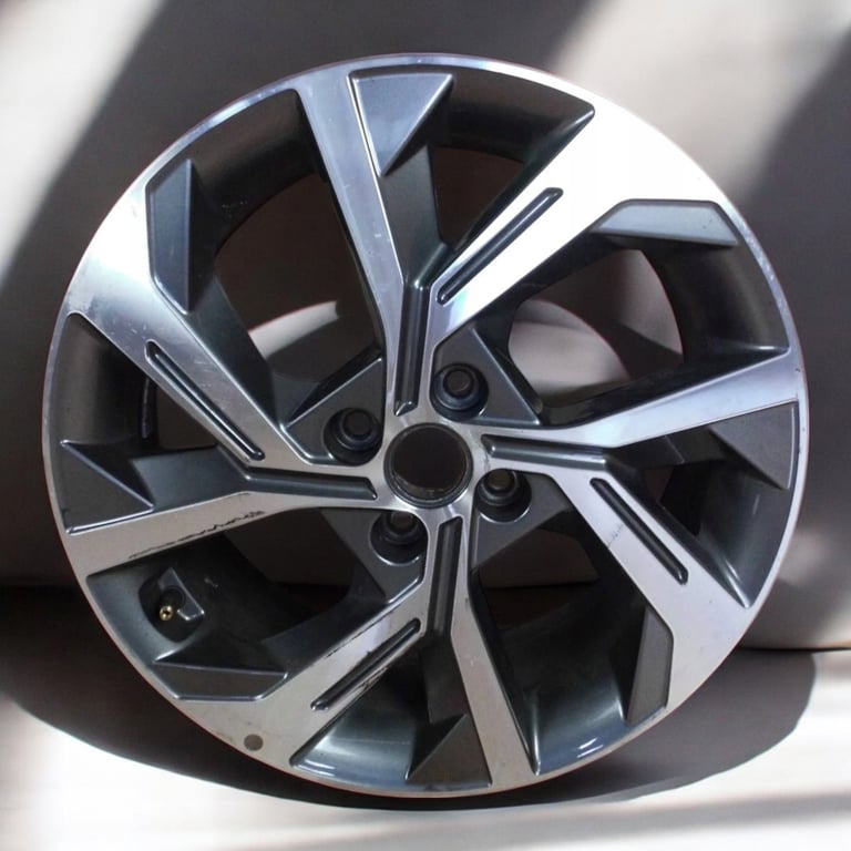 1x Alufelge 17 Zoll 6.5" 4x100 49ET Glanz 52910-H8700 Kia Stonic Mg Rim Wheel FEL7119903115mz