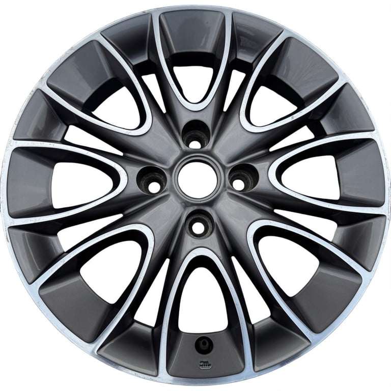 1x Alufelge 15 Zoll 6.0" 4x100 43ET 51942691 Fiat Punto Rim Wheel