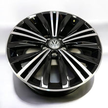 Laden Sie das Bild in den Galerie-Viewer, 1x Alufelge 18 Zoll 7.0" 5x112 43ET Glanz Schwarz 5NA601025 VW Tiguan Rim Wheel FEL6045093868ql