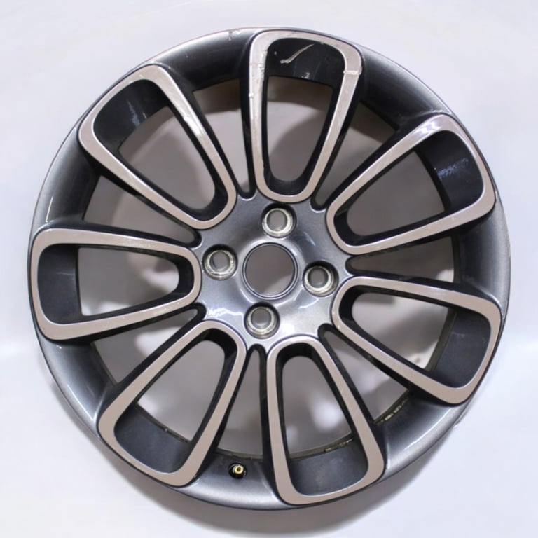 1x Alufelge 17 Zoll 7.0" 4x100 44ET 13276164 Opel Corsa E Rim Wheel