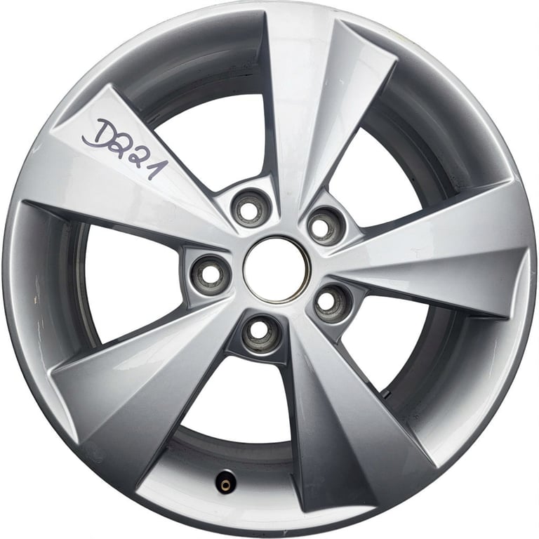1x Alufelge 16 Zoll 6.5" 5x112 46ET 5E0601025C Skoda Superb III Octavia