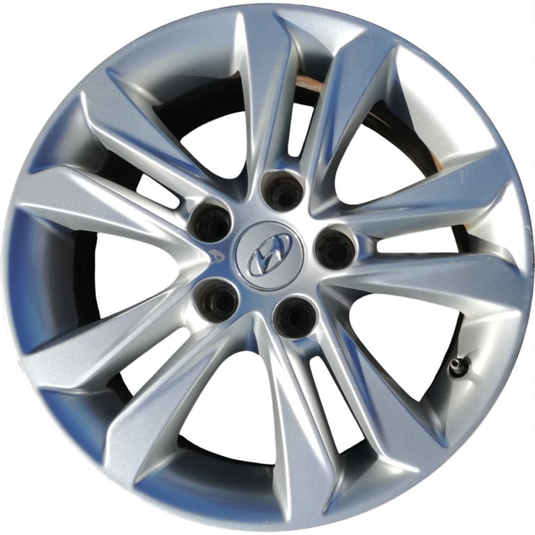 1x Alufelge 16 Zoll 6.5" 5x114.3 50ET 52910-A6320 Hyundai I30 Rim Wheel