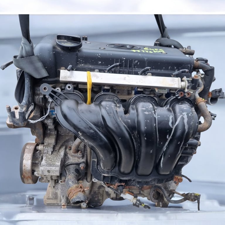 Motor Hyundai Kia Ix20 Venga G4FC 1.6 77TKm 2006 Benzin Engine Unkomplett