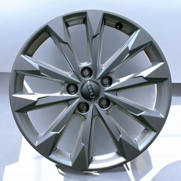 1x Alufelge 18 Zoll 7.0" 5x112 43ET Glanz Silber 83A601025 Audi Rim Wheel