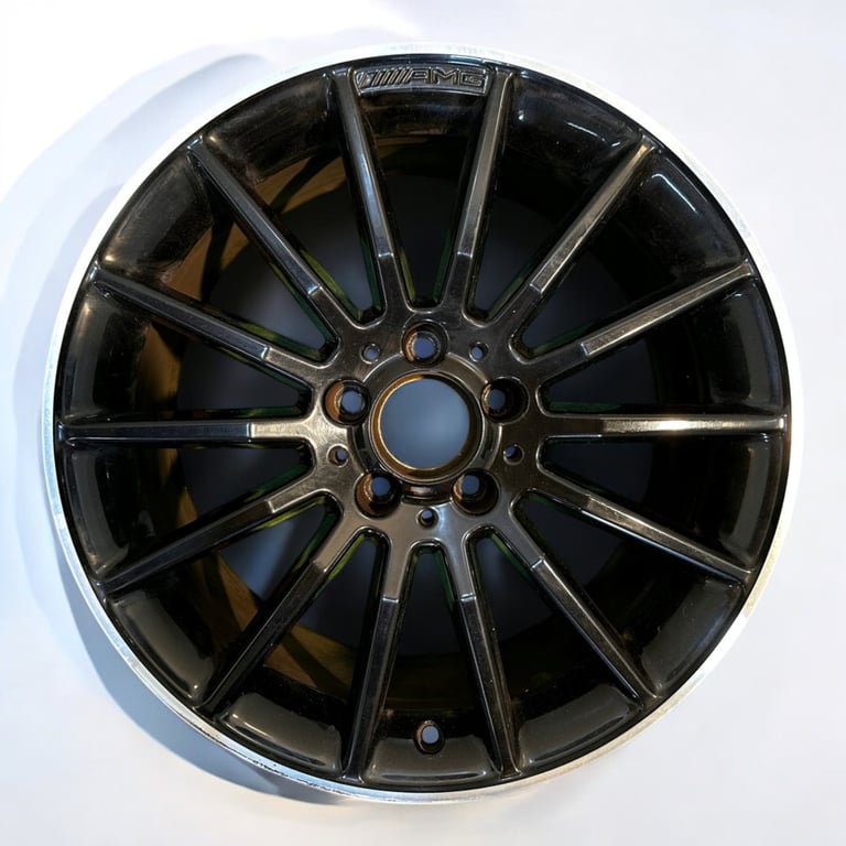 1x Alufelge 18 Zoll 8.0" 5x112 50 5ET A1764011000 Mercedes-Benz W176 Rim Wheel FEL3693597801vd