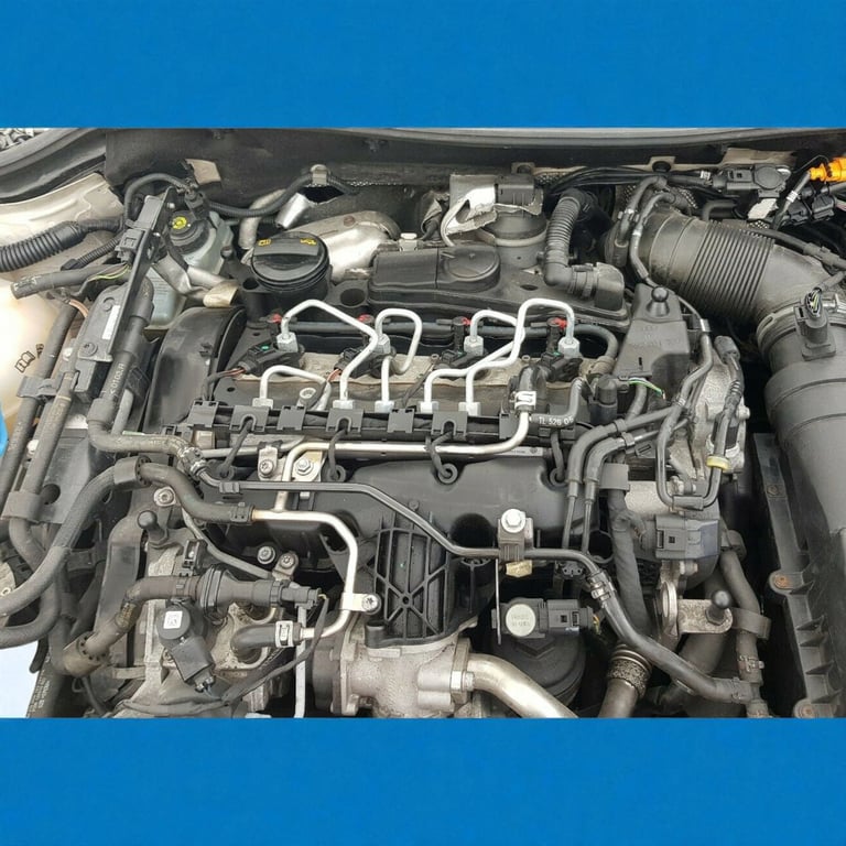 Motor VW Jetta III 1k2 CEGA 2.0 TDI 170PS 125kW 158TKm 2008 Diesel Unkomplett