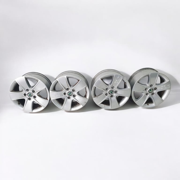 4x Alufelge 16 Zoll 3.5" 5x112 656675670 Skoda Octavia Ii Rim Wheel