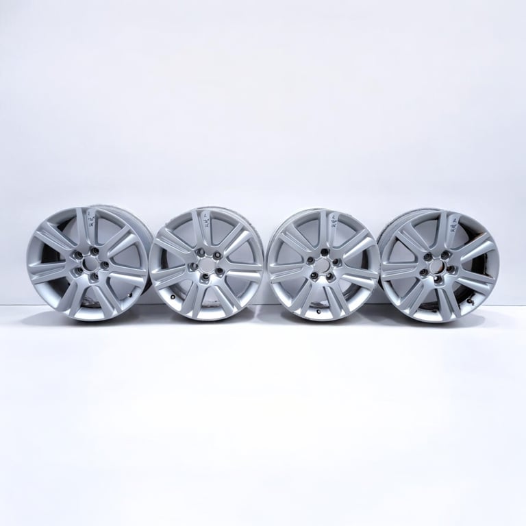4x Alufelge 17 Zoll 7.5" 5x112 45ET Glanz Silber 8K0601025B Audi A5 A4 Rim Wheel FEL2054110040hb