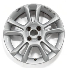 Laden Sie das Bild in den Galerie-Viewer, 1x Alufelge 16 Zoll 6.0" 4x100 40ET Glanz Schwarz OP034 Opel Corsa D Rim Wheel FEL8470052848wp