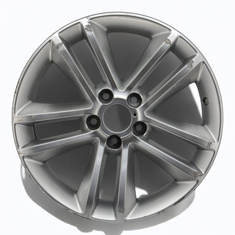 1x Alufelge 17 Zoll 7.0" 5x110 44ET Matt Silber 13212361 Opel Rim Wheel