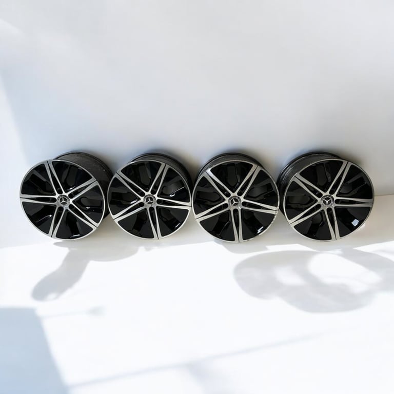 4x Alufelge 18 Zoll 7.5" 5x112 2054018200 Mercedes-Benz Rim Wheel FEL6821384616mt