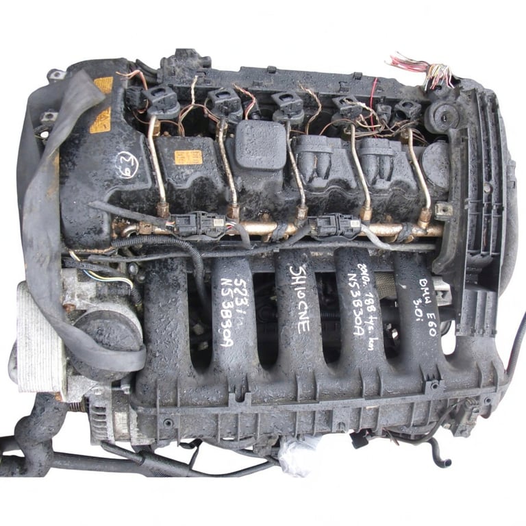 Motor BMW E60 3 E90 N53B30A 3.0 188TKm 2010 Benzin Engine Unkomplett