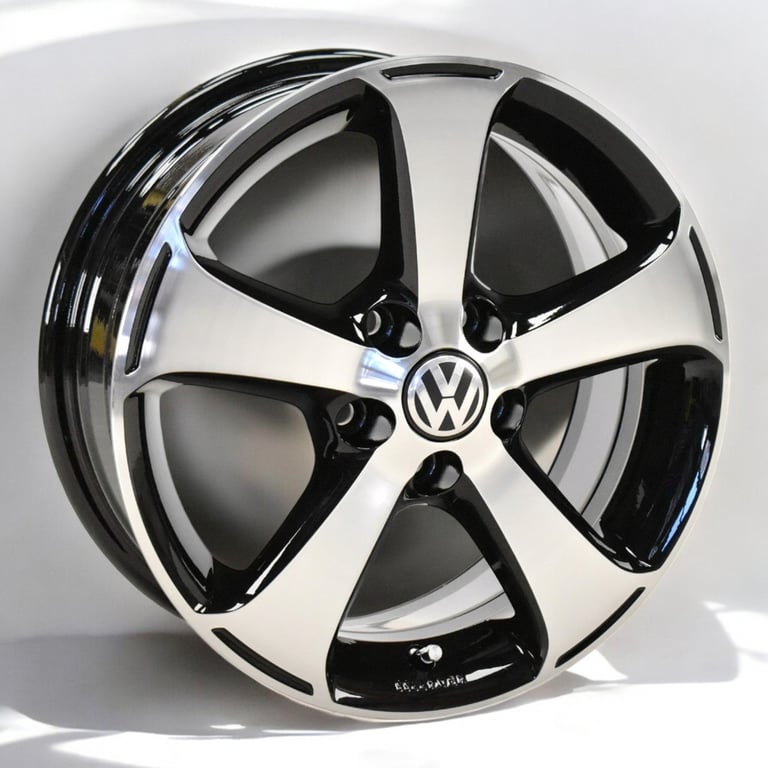 4x Alufelge 15 Zoll 6.0" 5x100 40ET Glanz Silber 6R0071495A VW Polo Rim Wheel FEL1773971680cl