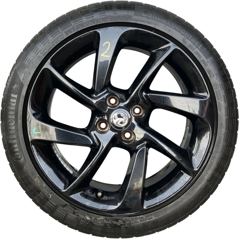 1x Alufelge 17 Zoll 7.0" 4x100 44ET Opel Corsa E Rim Wheel FEL1332369508fx